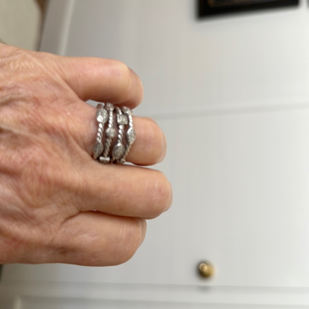 David Yurman pave diamond ring